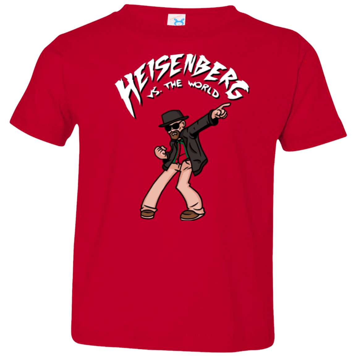 T-Shirts Red / 2T Heisenberg vs the World Toddler Premium T-Shirt