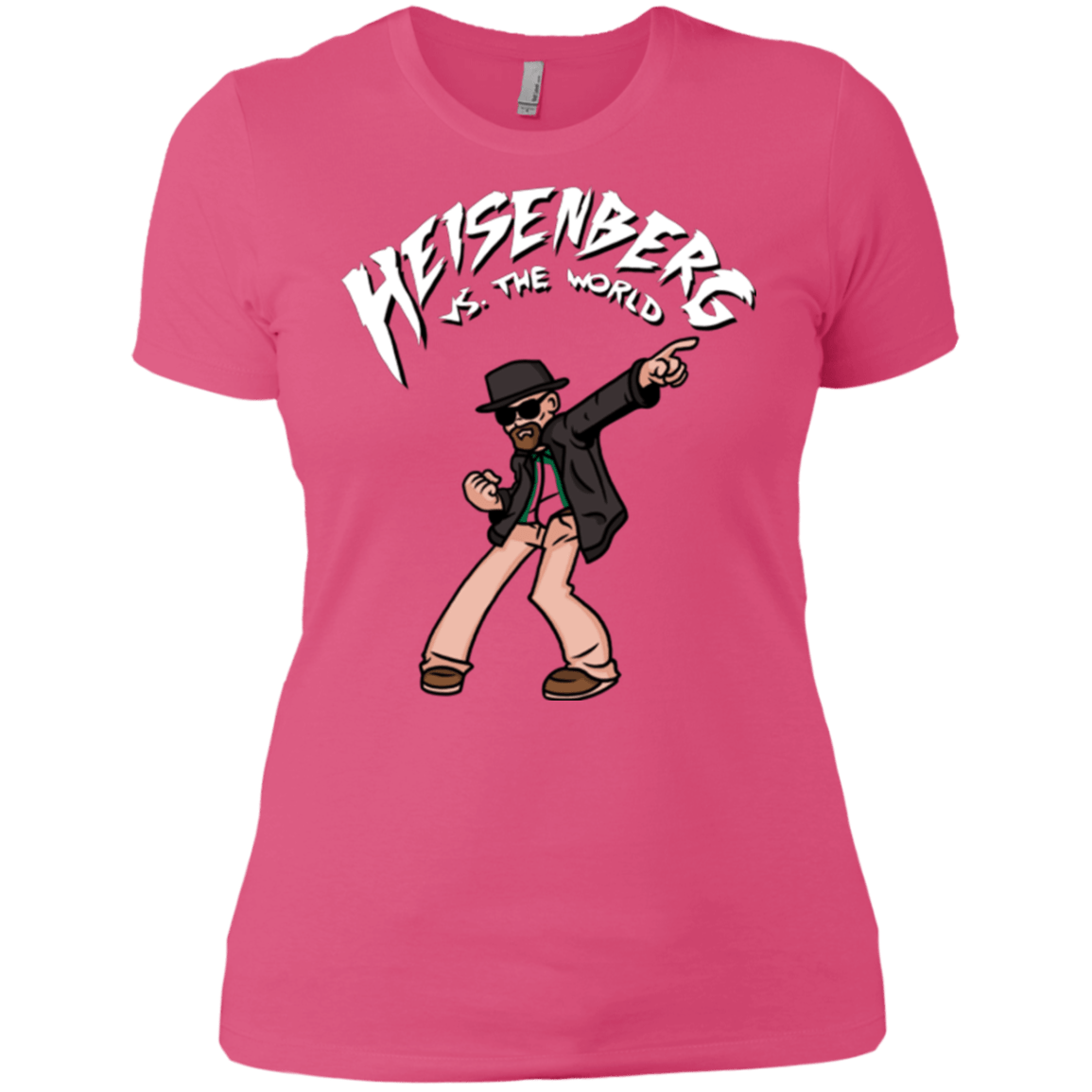 T-Shirts Hot Pink / X-Small Heisenberg vs the World Women's Premium T-Shirt