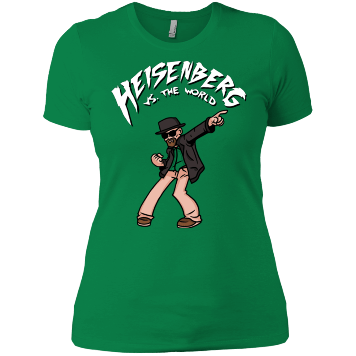 T-Shirts Kelly Green / X-Small Heisenberg vs the World Women's Premium T-Shirt