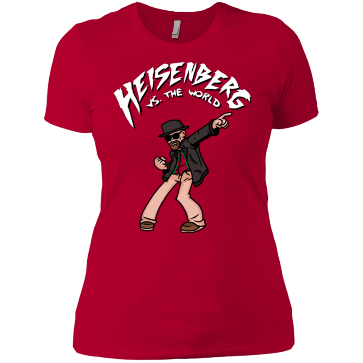T-Shirts Red / X-Small Heisenberg vs the World Women's Premium T-Shirt