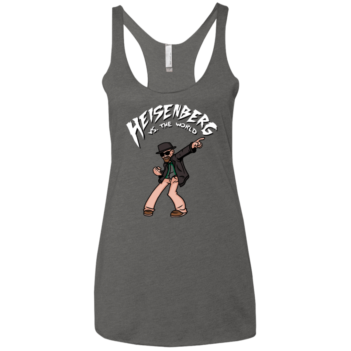 T-Shirts Premium Heather / X-Small Heisenberg vs the World Women's Triblend Racerback Tank