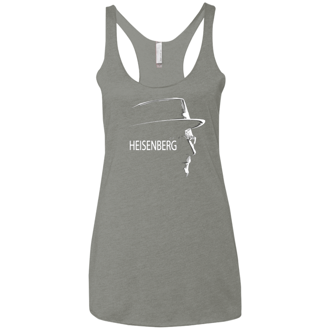 T-Shirts Venetian Grey / X-Small HEISENBERG Women's Triblend Racerback Tank