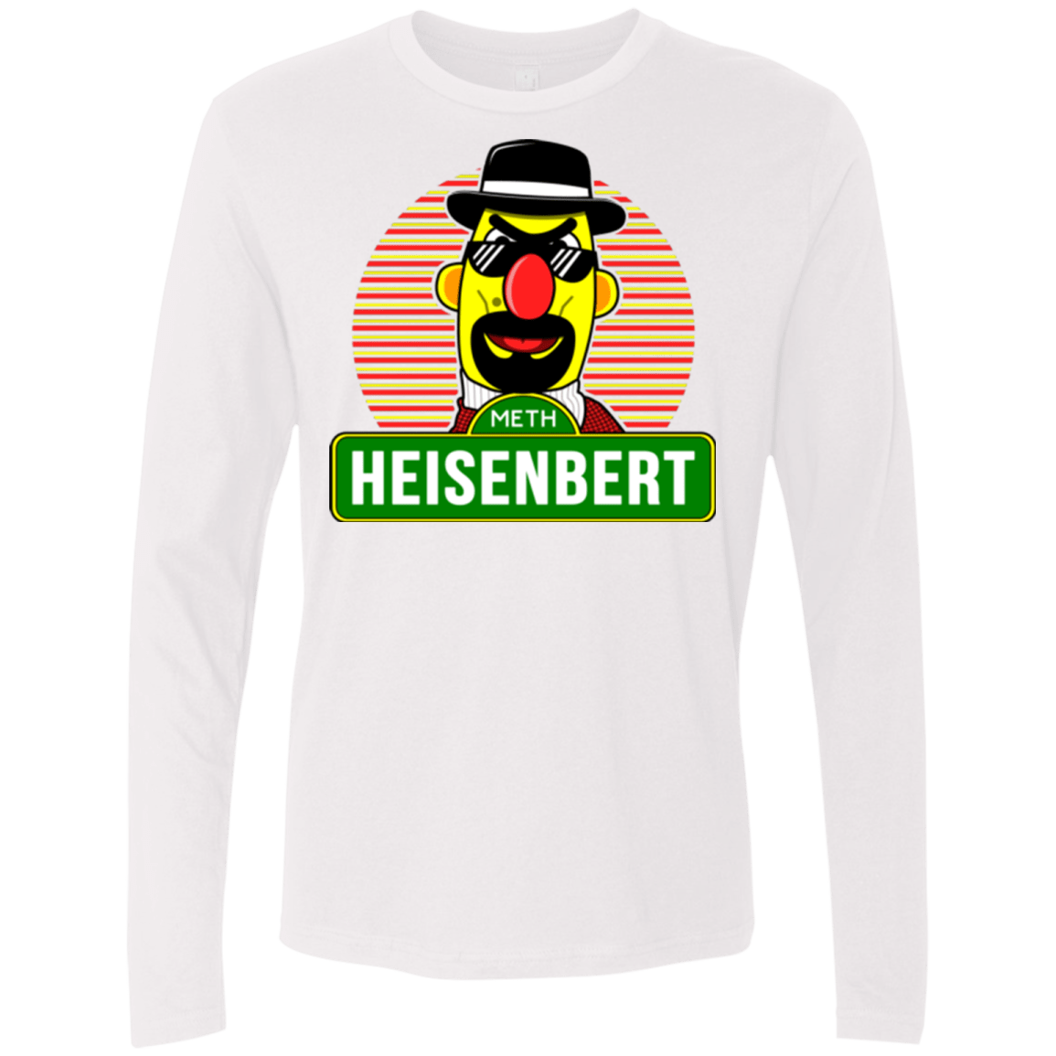 T-Shirts White / Small Heisenbert Men's Premium Long Sleeve