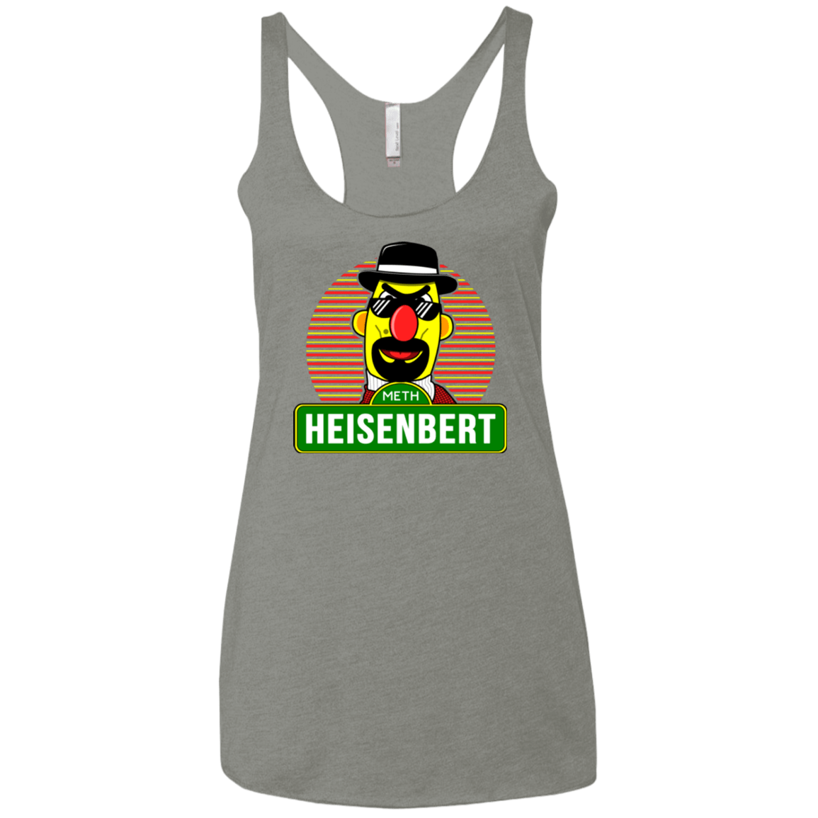T-Shirts Venetian Grey / X-Small Heisenbert Women's Triblend Racerback Tank