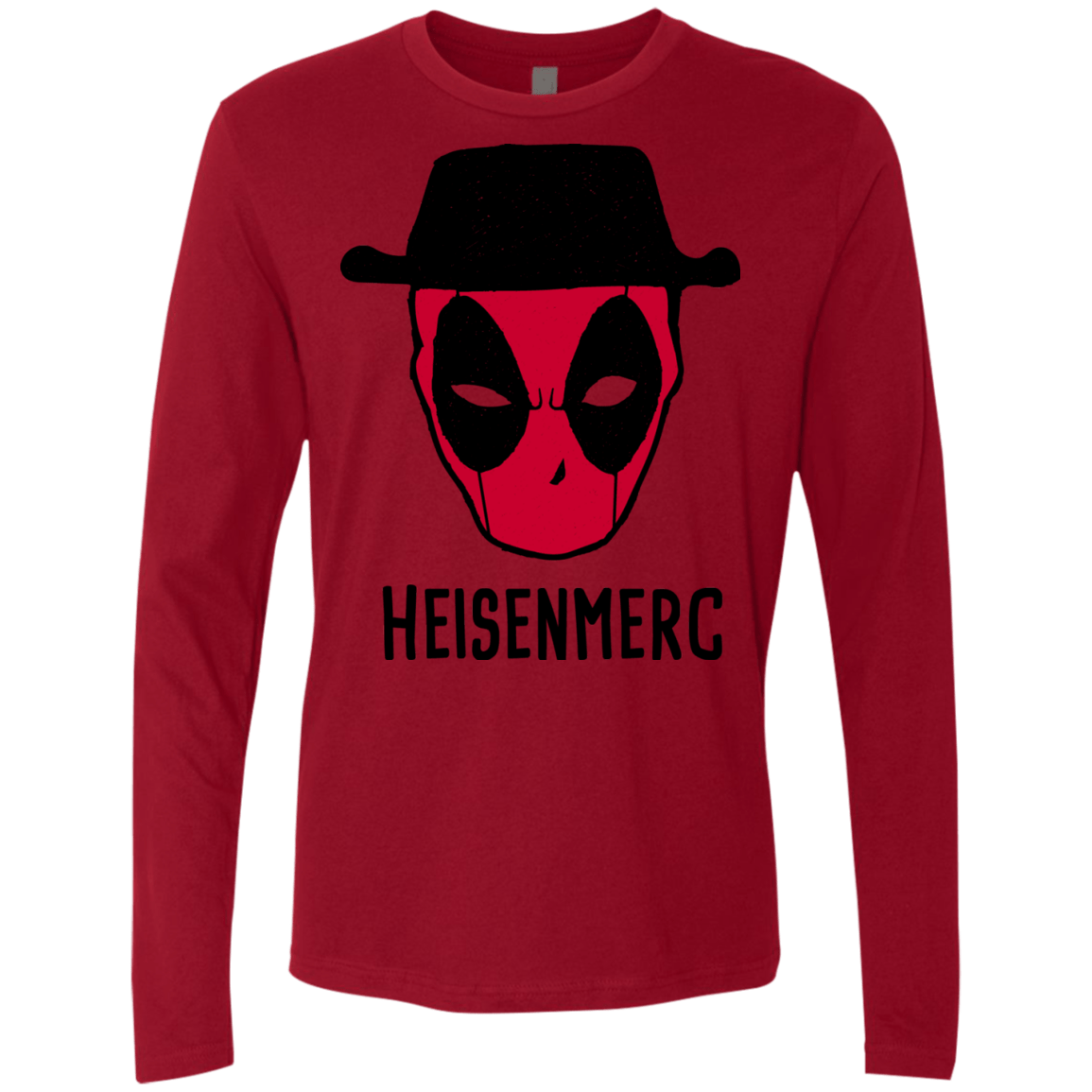 T-Shirts Cardinal / S Heisenmerc Men's Premium Long Sleeve