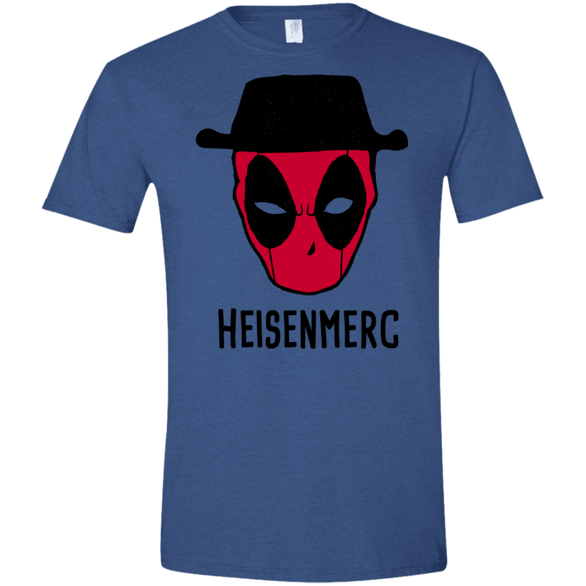 T-Shirts Heather Royal / X-Small Heisenmerc Men's Semi-Fitted Softstyle