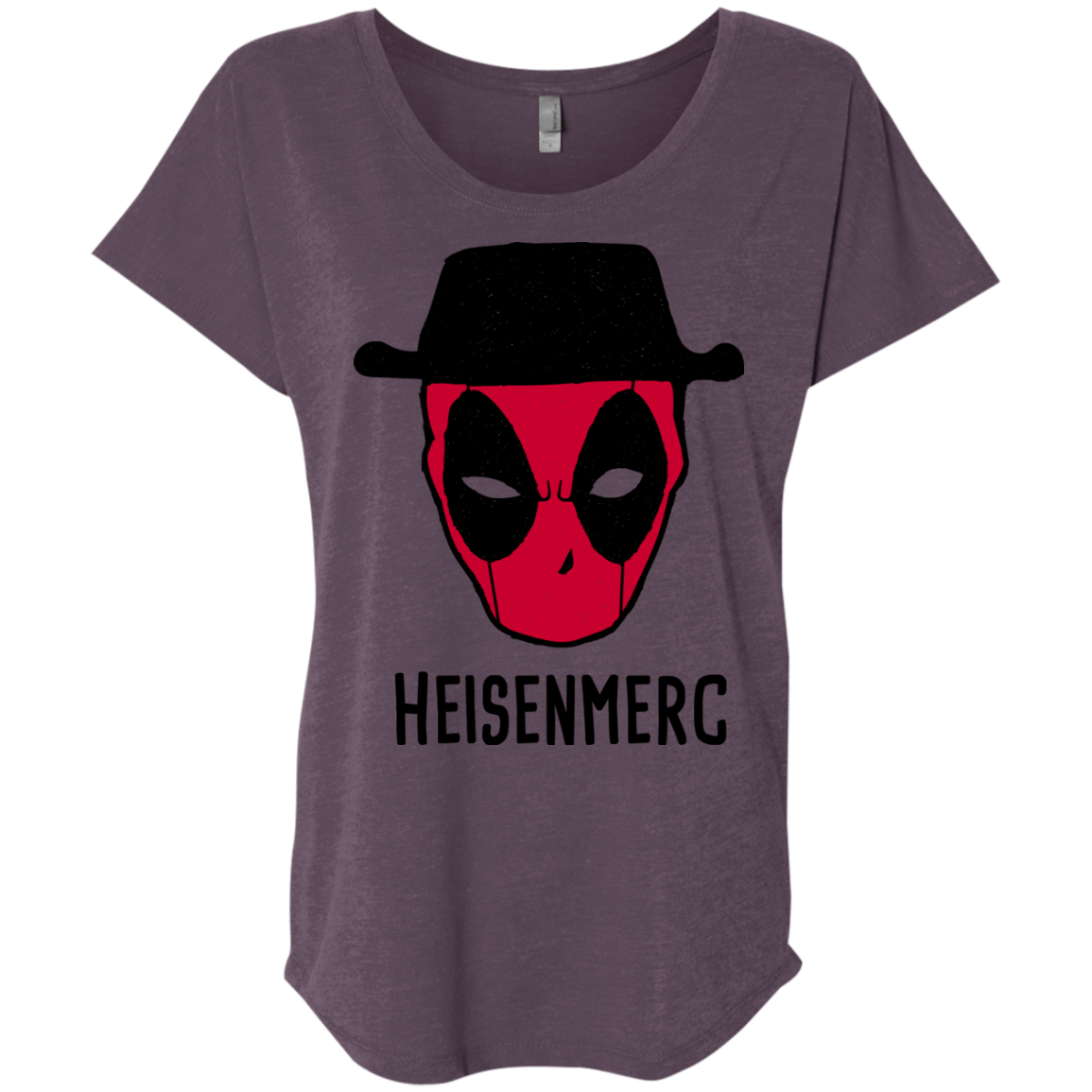 T-Shirts Vintage Purple / X-Small Heisenmerc Triblend Dolman Sleeve