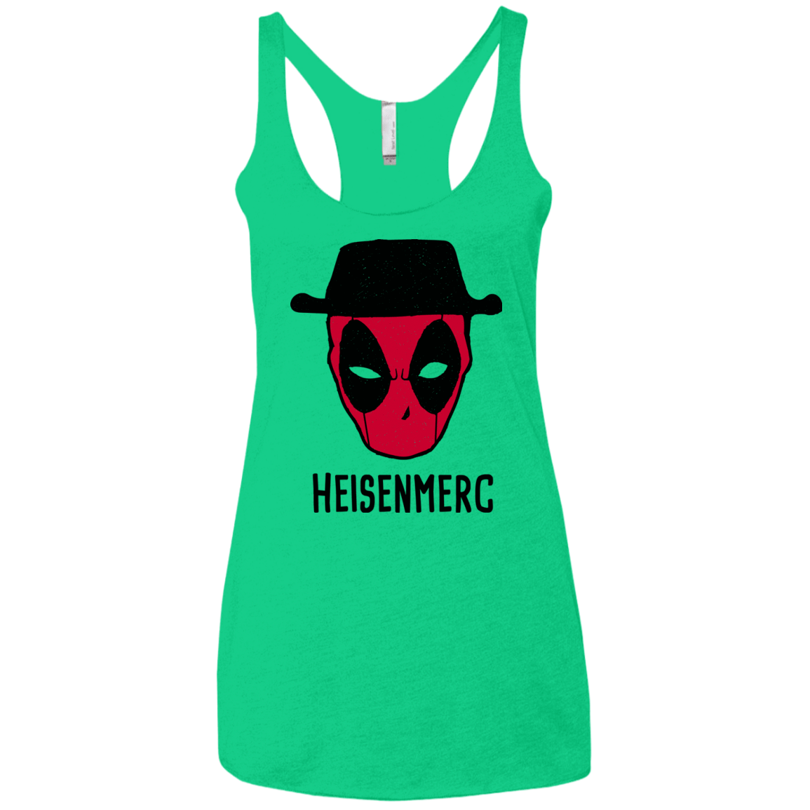 T-Shirts Envy / X-Small Heisenmerc Women's Triblend Racerback Tank