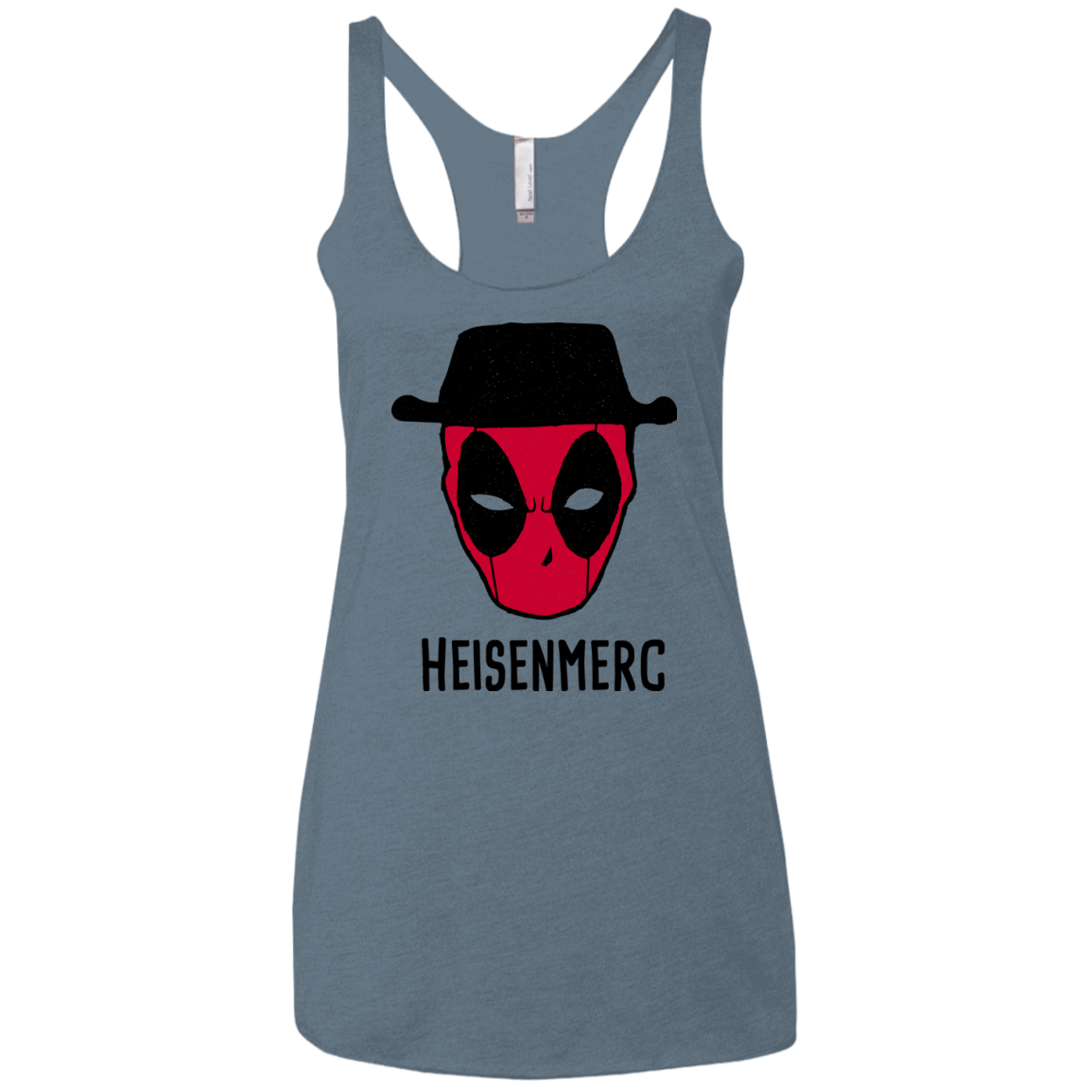 T-Shirts Indigo / X-Small Heisenmerc Women's Triblend Racerback Tank