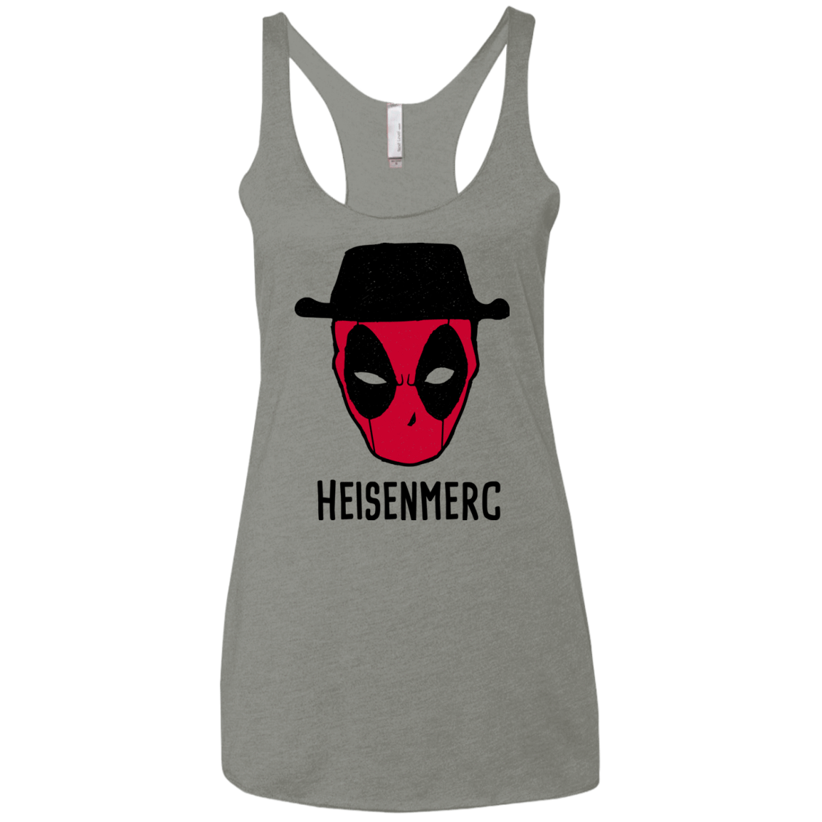 T-Shirts Venetian Grey / X-Small Heisenmerc Women's Triblend Racerback Tank