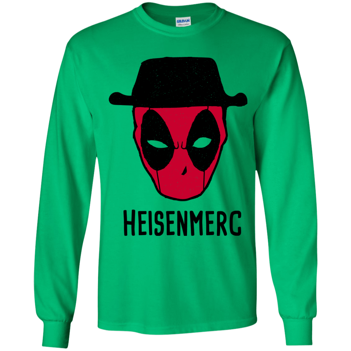 T-Shirts Irish Green / YS Heisenmerc Youth Long Sleeve T-Shirt