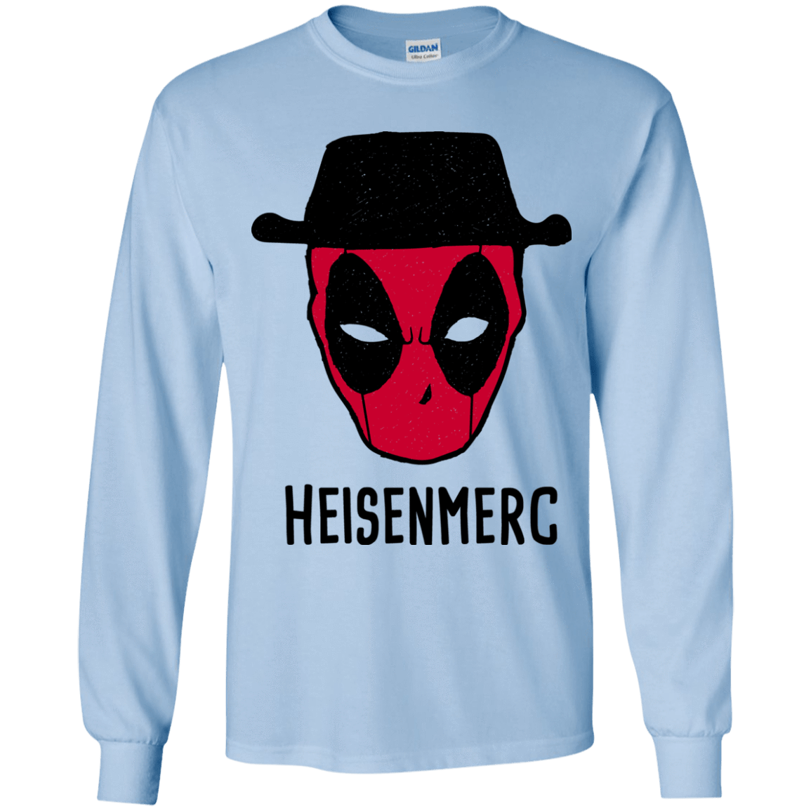T-Shirts Light Blue / YS Heisenmerc Youth Long Sleeve T-Shirt
