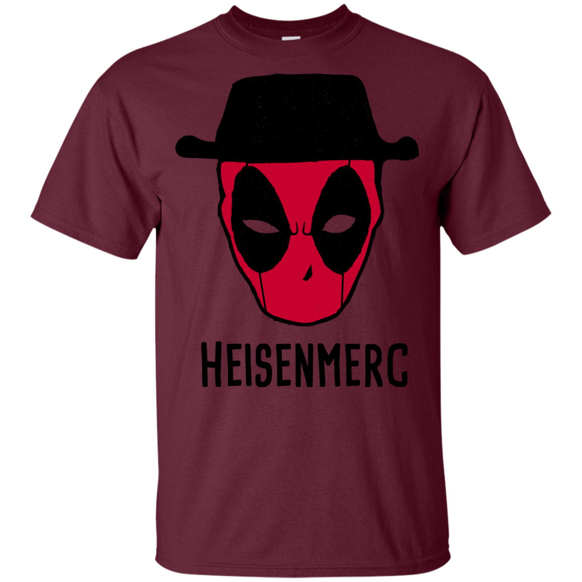 T-Shirts Maroon / YXS Heisenmerc Youth T-Shirt