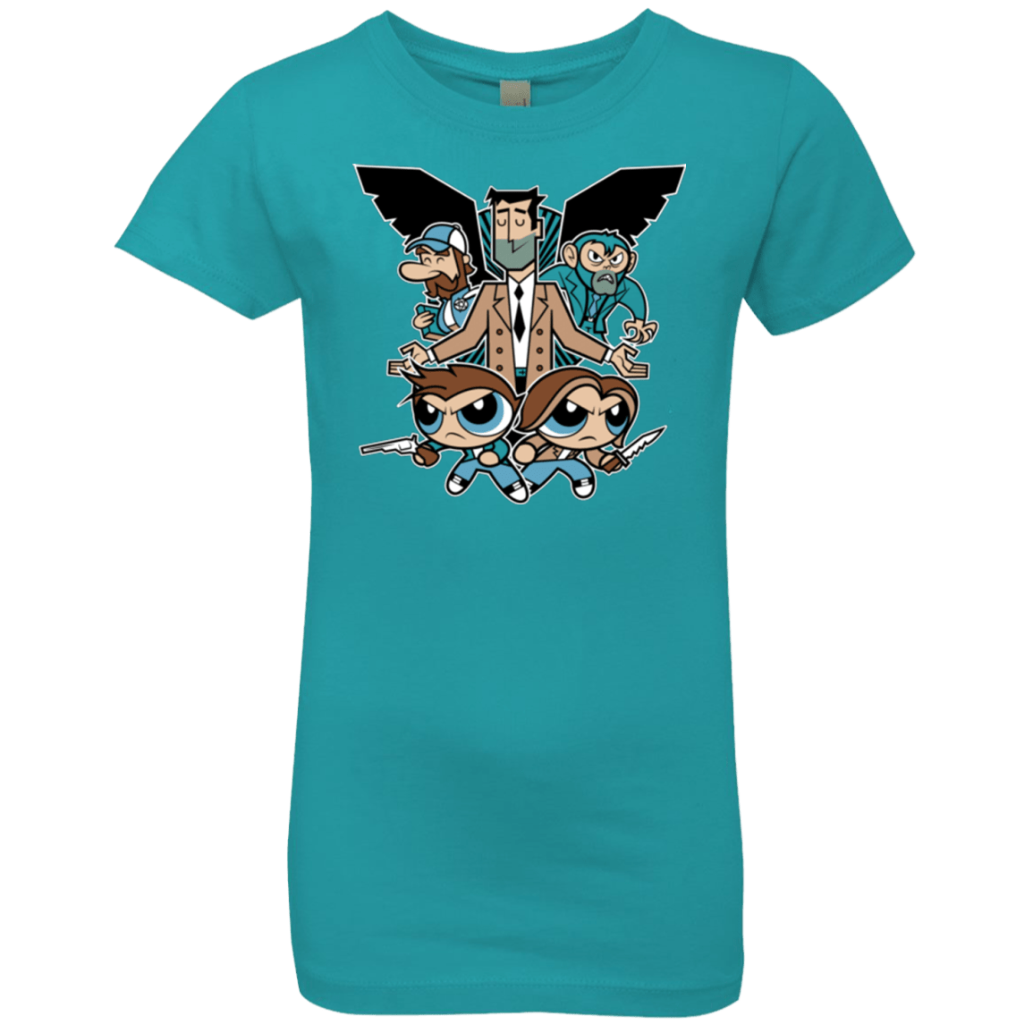 T-Shirts Tahiti Blue / YXS Hell and Back Boys Girls Premium T-Shirt