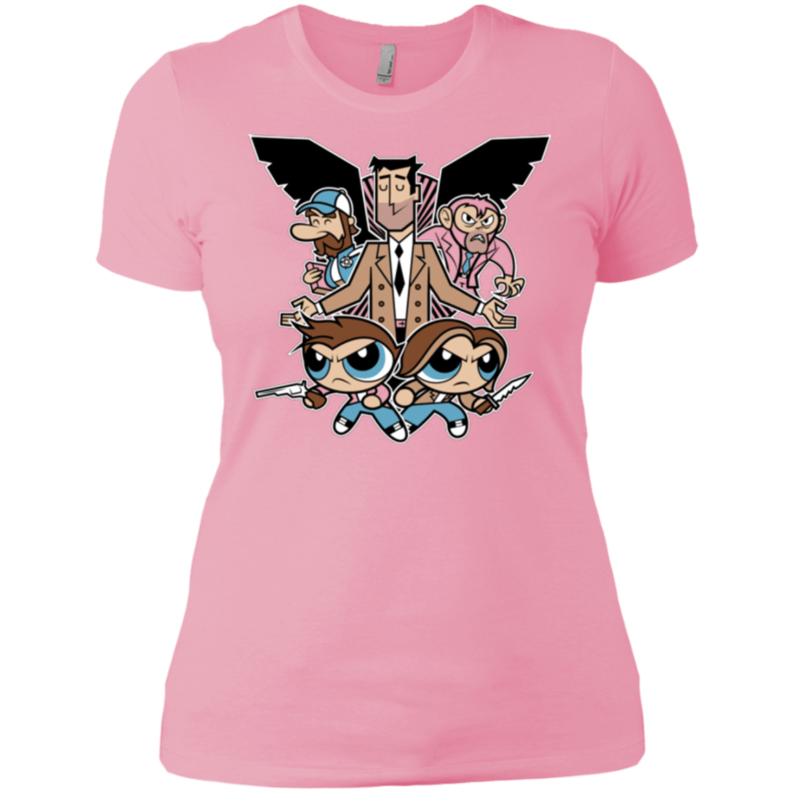 T-Shirts Light Pink / X-Small Hell and Back Boys Women's Premium T-Shirt