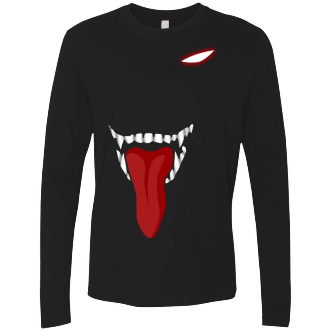 T-Shirts Black / Small Hell Face Men's Premium Long Sleeve