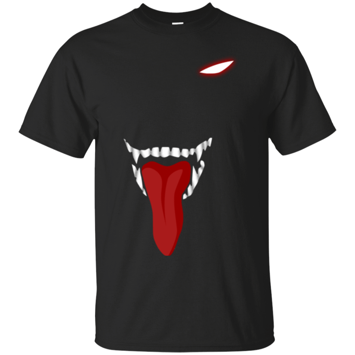 T-Shirts Black / Small Hell Face T-Shirt