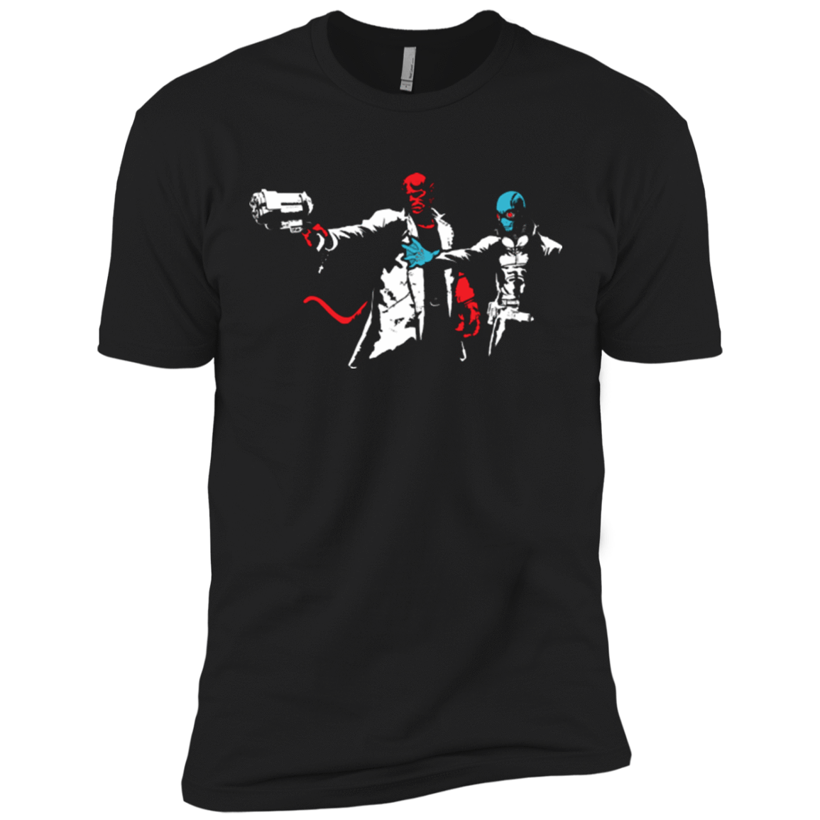 T-Shirts Black / X-Small Hell Fiction Men's Premium T-Shirt