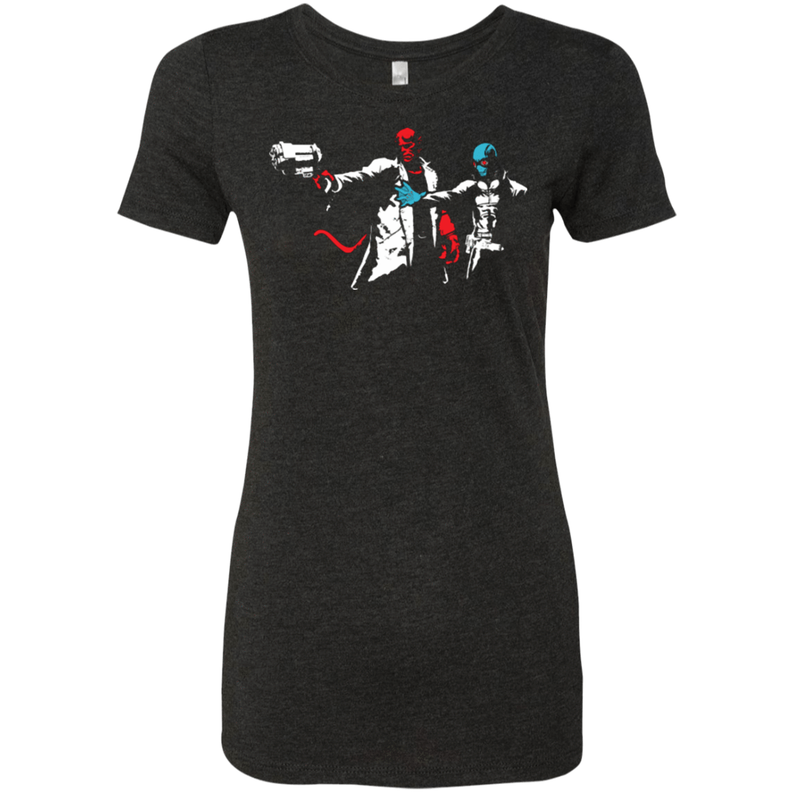 T-Shirts Vintage Black / Small Hell Fiction Women's Triblend T-Shirt