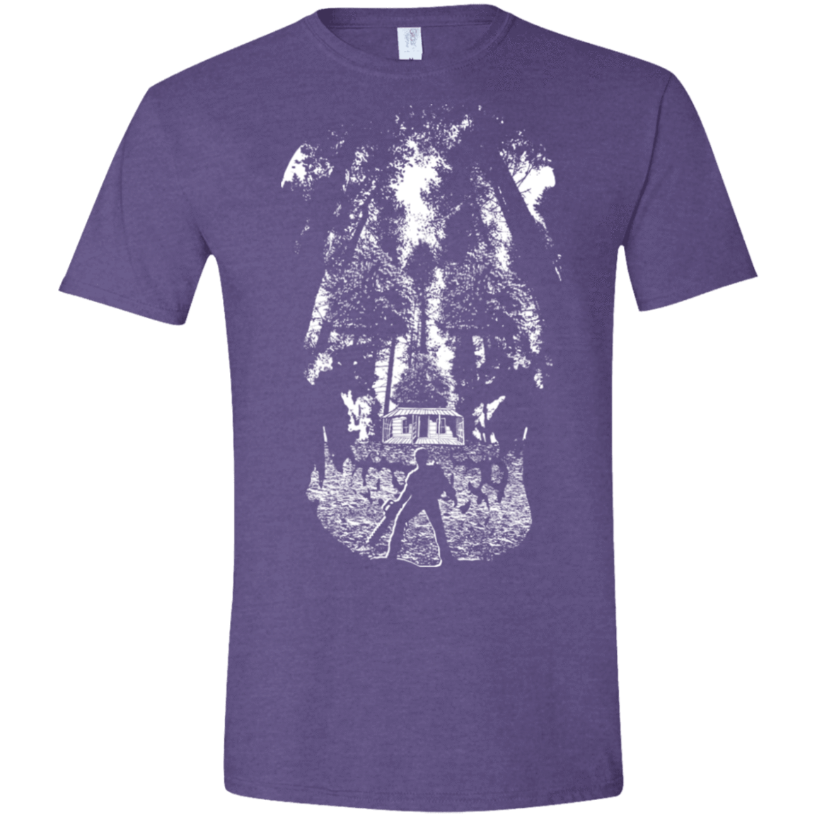 T-Shirts Heather Purple / S Hell On Earth Men's Semi-Fitted Softstyle