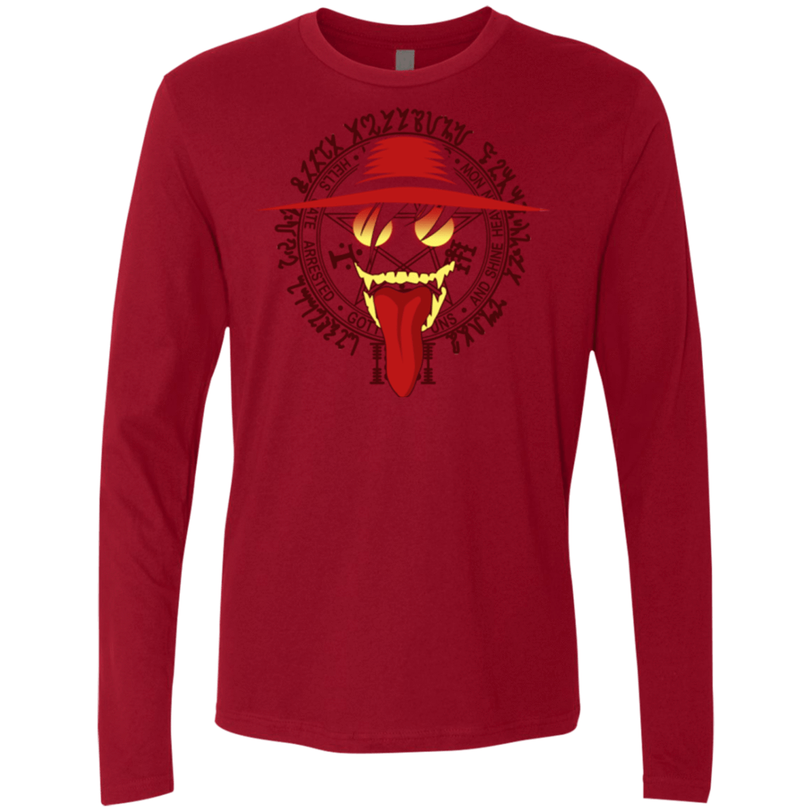 T-Shirts Cardinal / Small Hell Yeah Men's Premium Long Sleeve