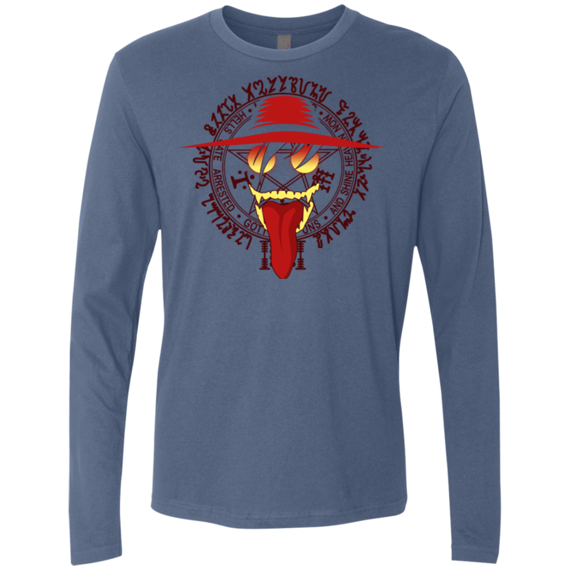 T-Shirts Indigo / Small Hell Yeah Men's Premium Long Sleeve