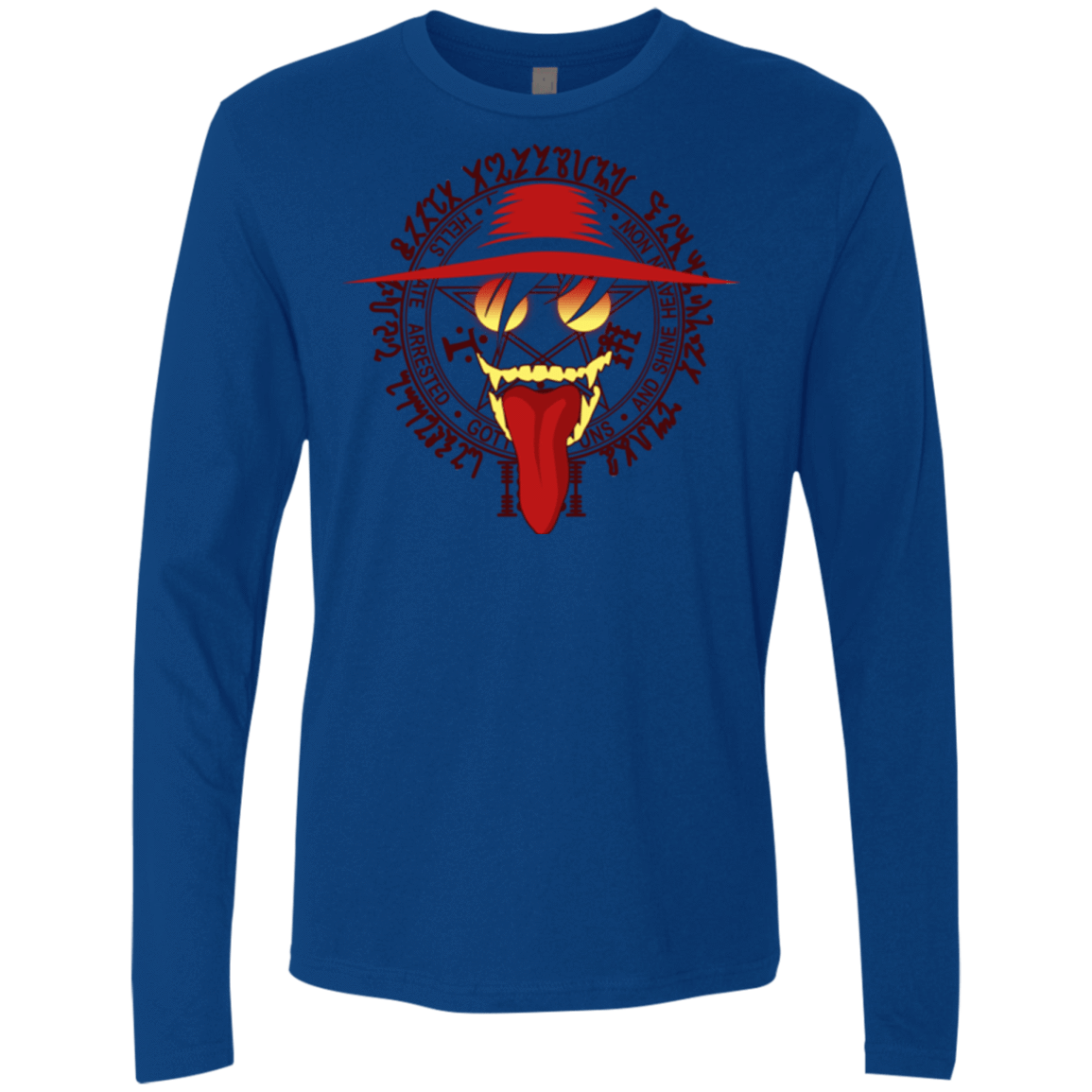 T-Shirts Royal / Small Hell Yeah Men's Premium Long Sleeve
