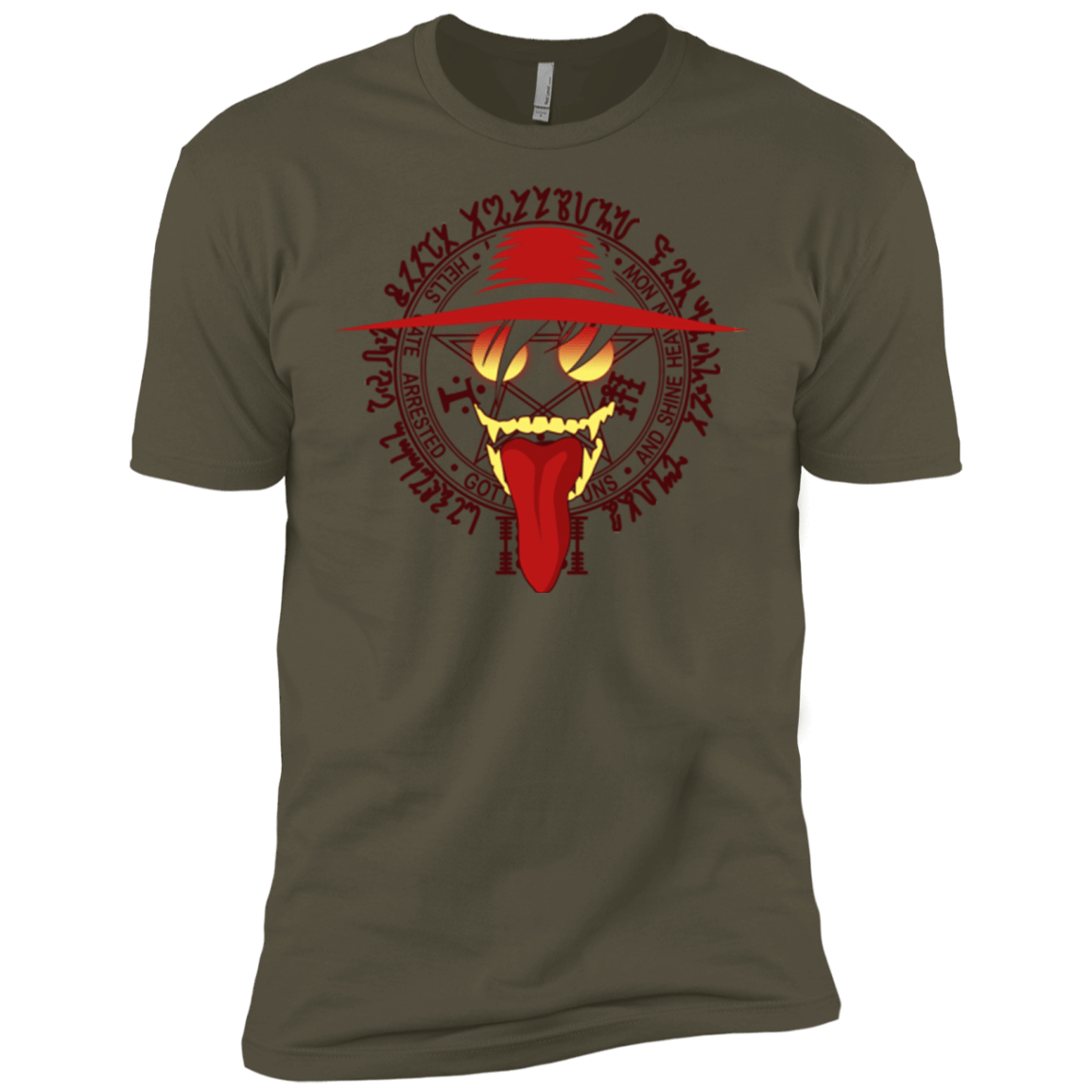 T-Shirts Military Green / X-Small Hell Yeah Men's Premium T-Shirt