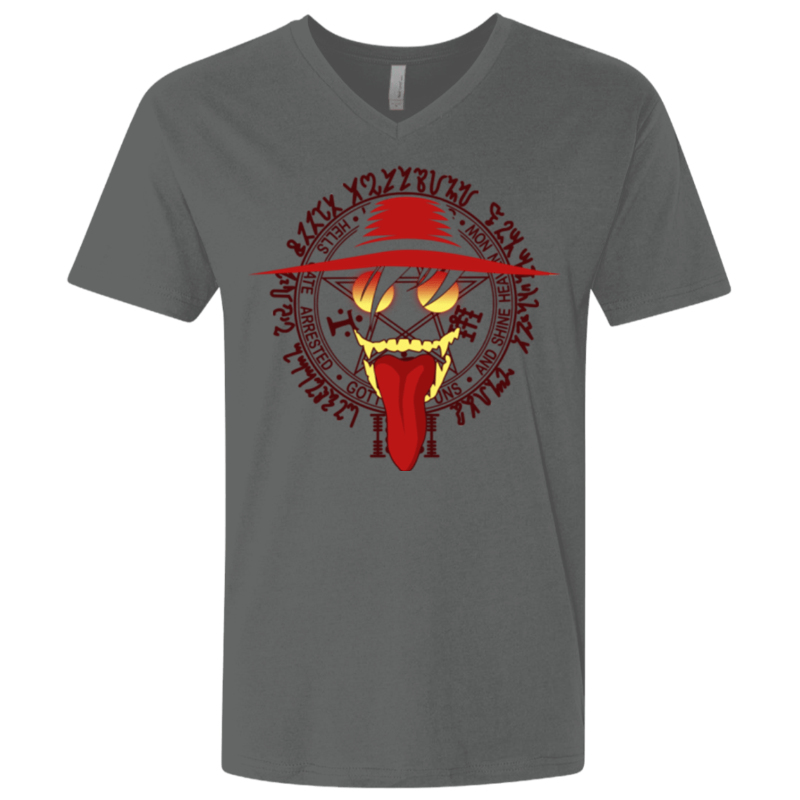 T-Shirts Heavy Metal / X-Small Hell Yeah Men's Premium V-Neck