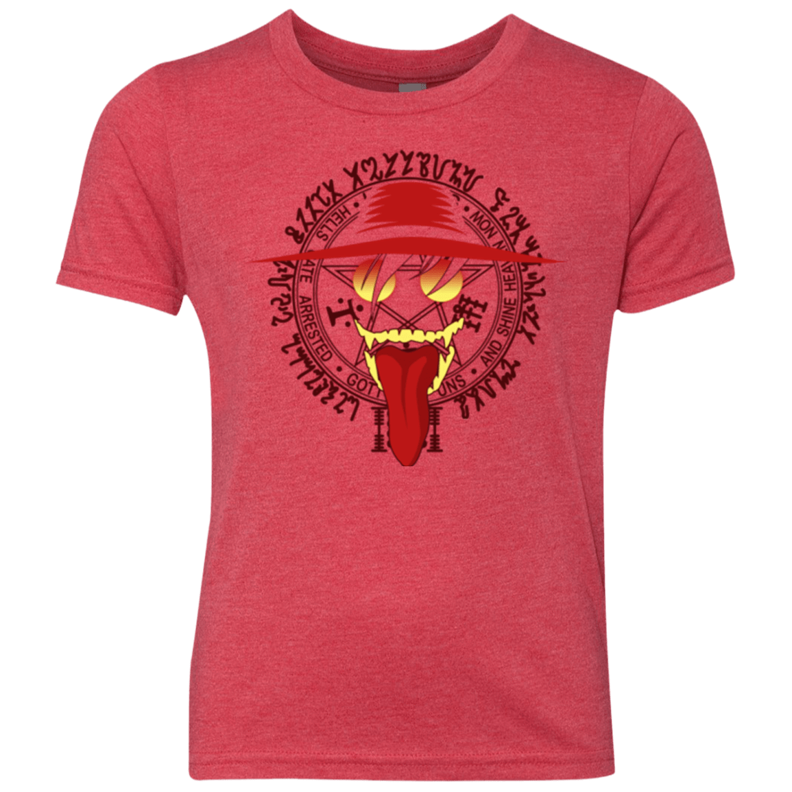 T-Shirts Vintage Red / YXS Hell Yeah Youth Triblend T-Shirt