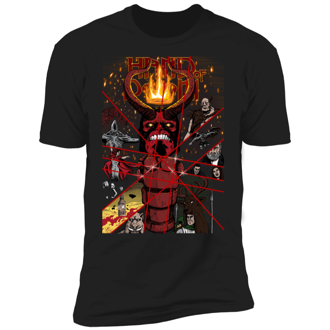 T-Shirts Black / X-Small Hellboy Infinity Men's Premium T-Shirt