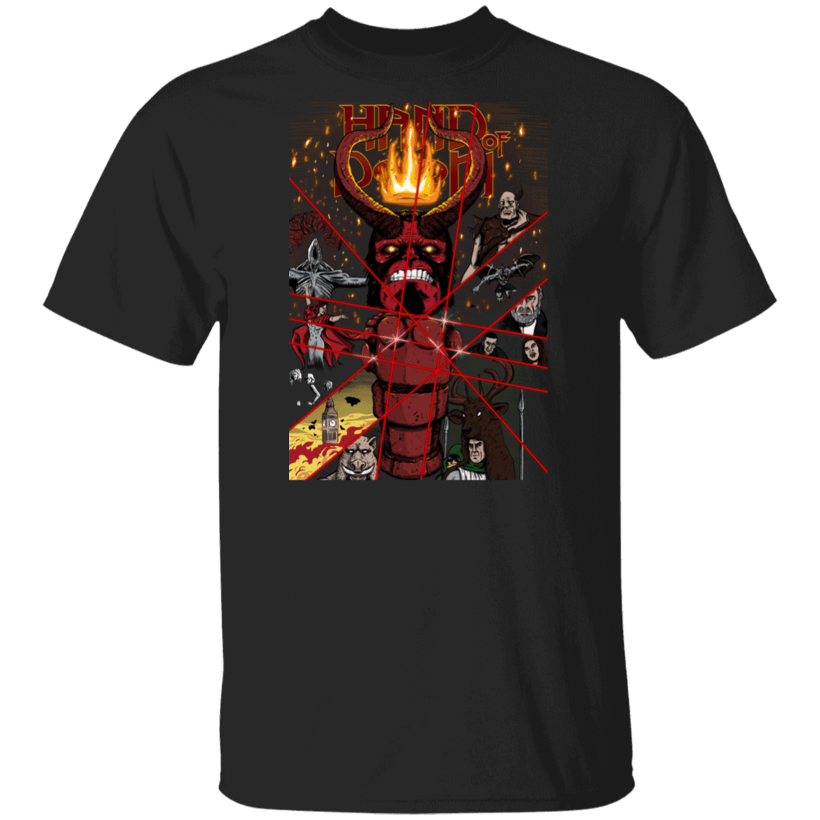 T-Shirts Black / S Hellboy Infinity T-Shirt