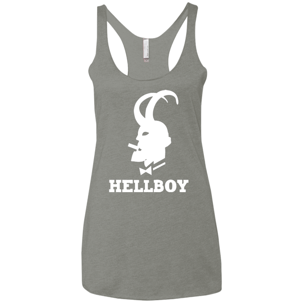 T-Shirts Venetian Grey / X-Small Hellboy Women's Triblend Racerback Tank