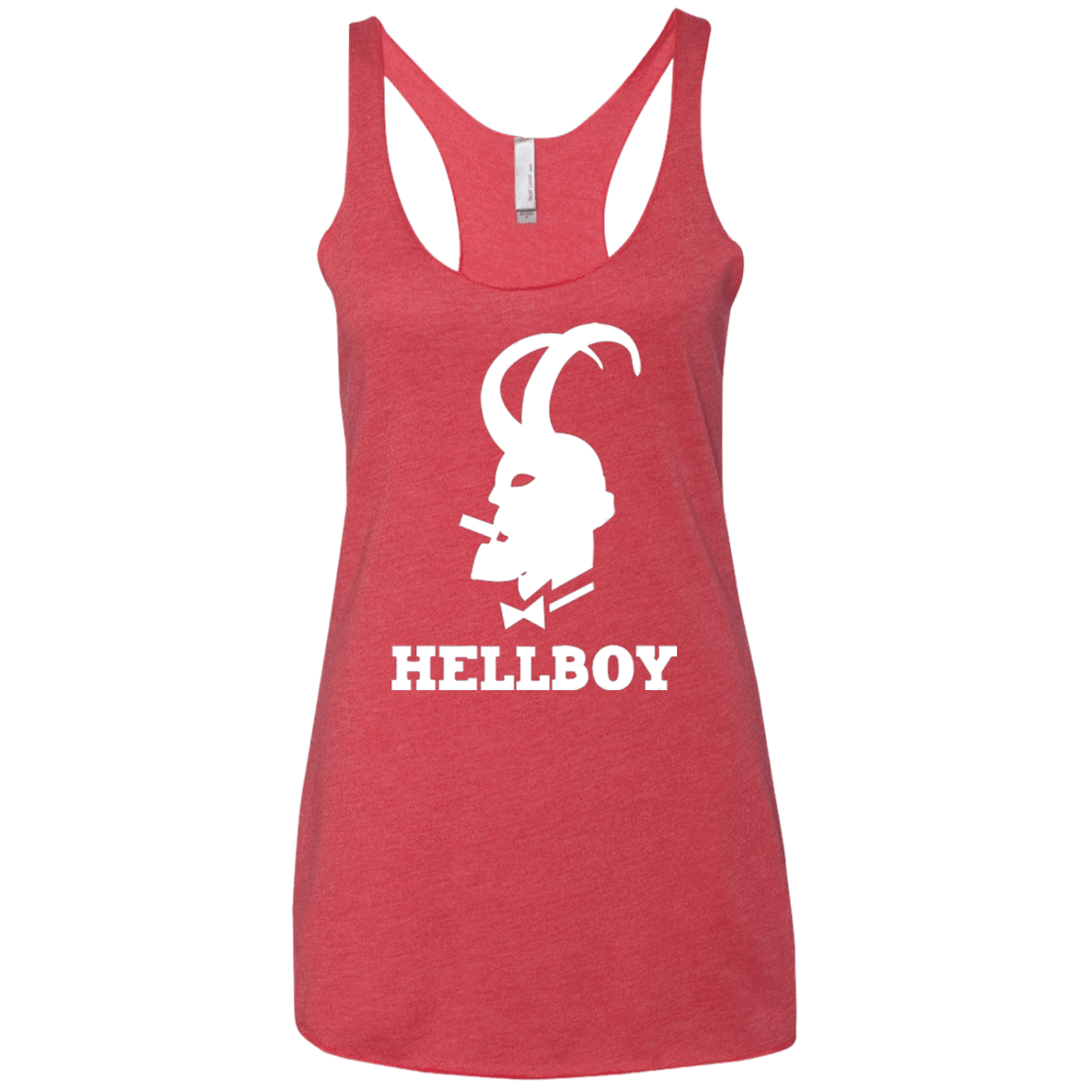 T-Shirts Vintage Red / X-Small Hellboy Women's Triblend Racerback Tank