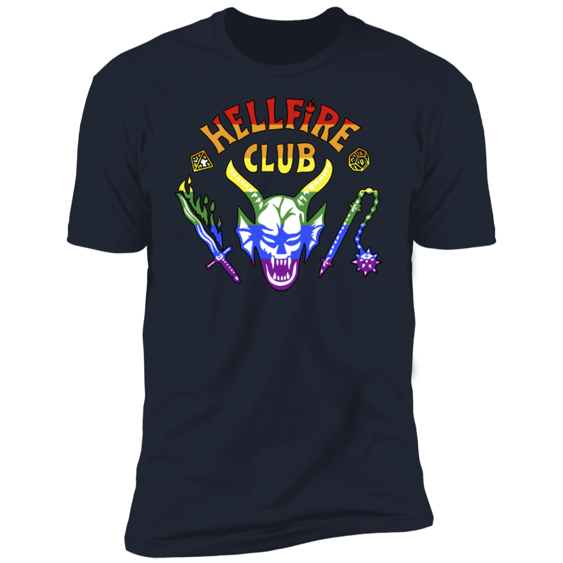 T-Shirts Midnight Navy / S Hellfire Pride Club Men's Premium T-Shirt