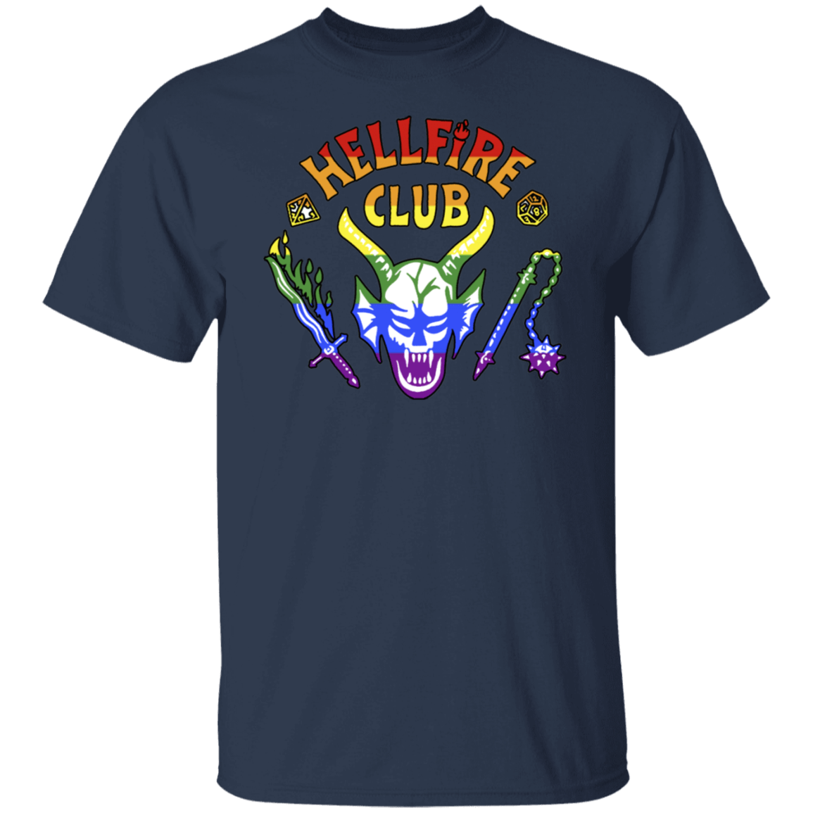 T-Shirts Navy / S Hellfire Pride Club T-Shirt