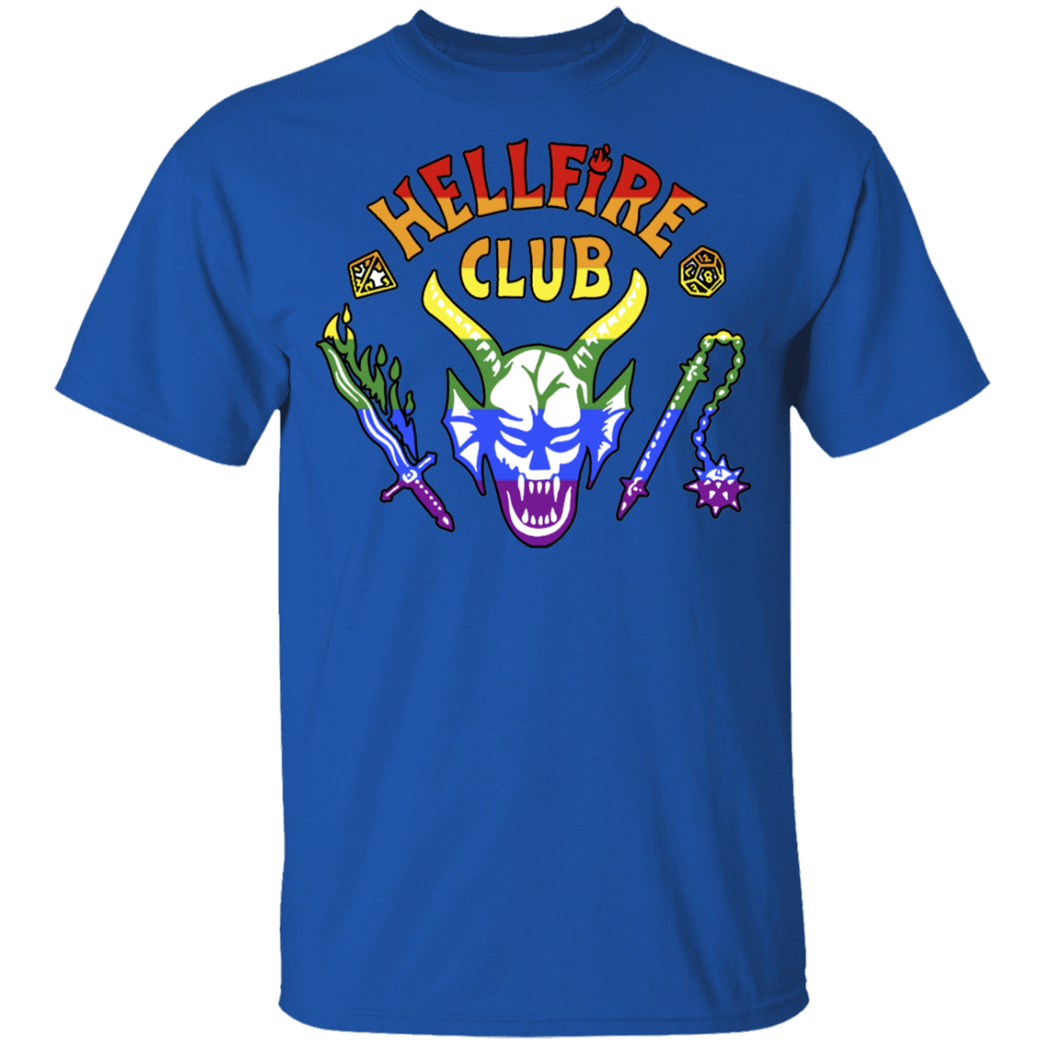 T-Shirts Royal / YXS Hellfire Pride Club Youth T-Shirt