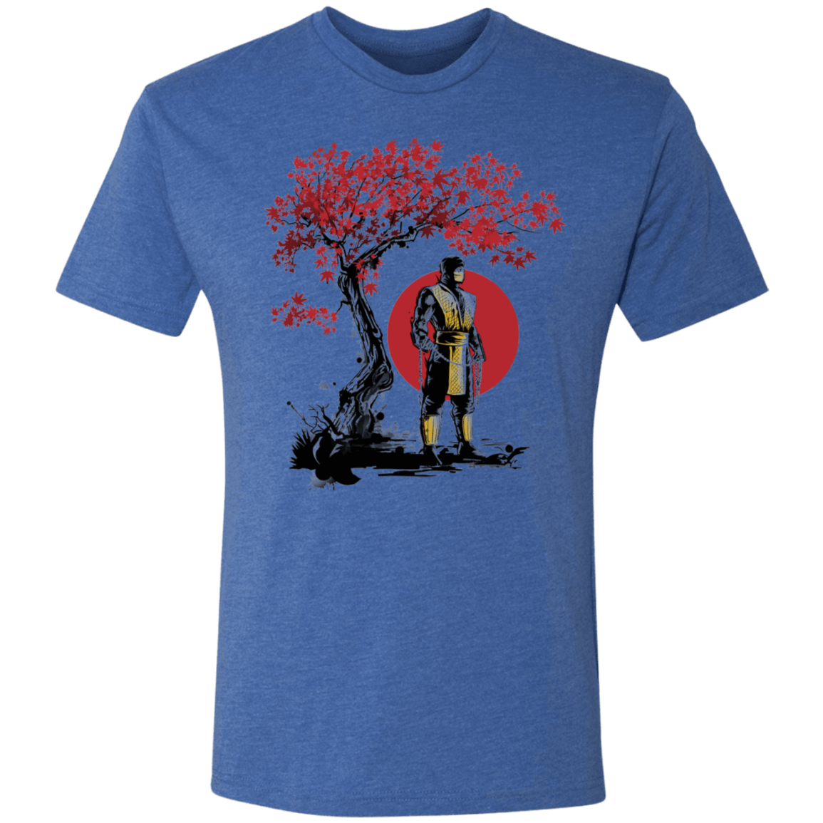 T-Shirts Vintage Royal / S Hellfire under the Sun Men's Triblend T-Shirt