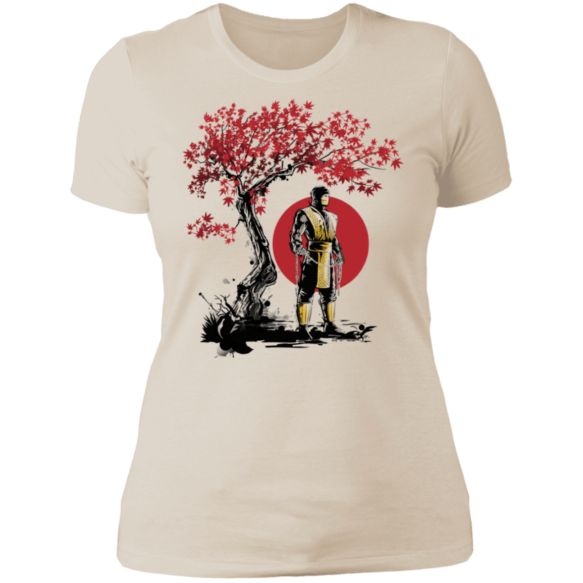 T-Shirts Ivory/ / S Hellfire under the Sun Women's Premium T-Shirt