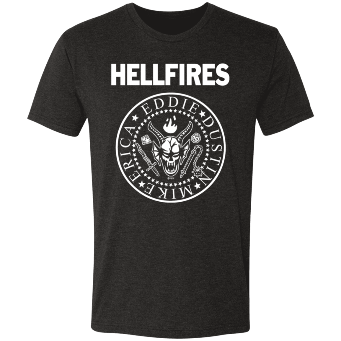 T-Shirts Vintage Black / S Hellfires Men's Triblend T-Shirt