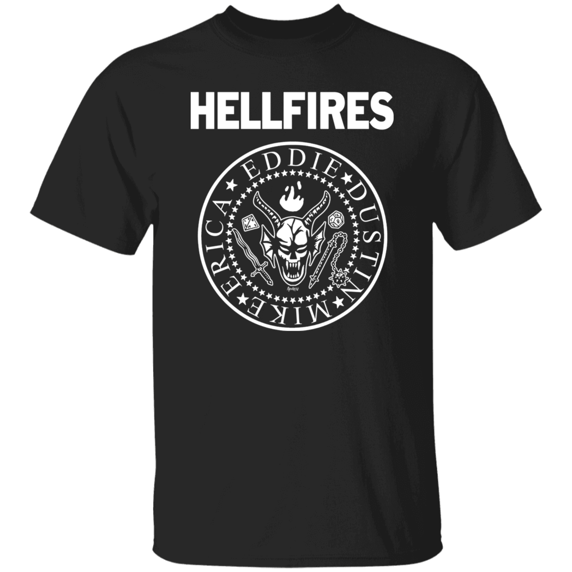 T-Shirts Black / S Hellfires T-Shirt