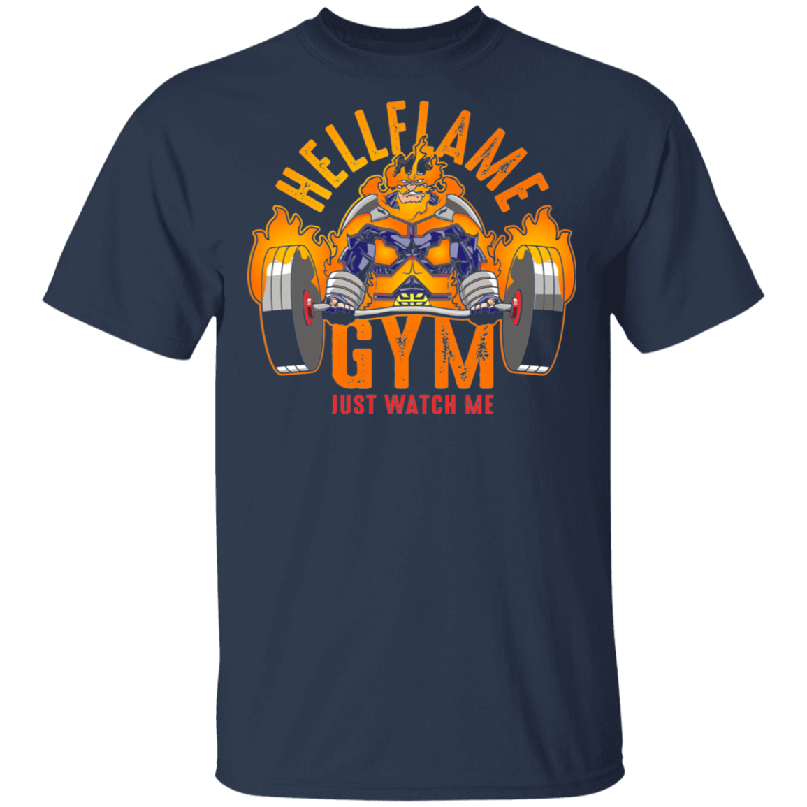 T-Shirts Navy / S Hellflame Gym T-Shirt