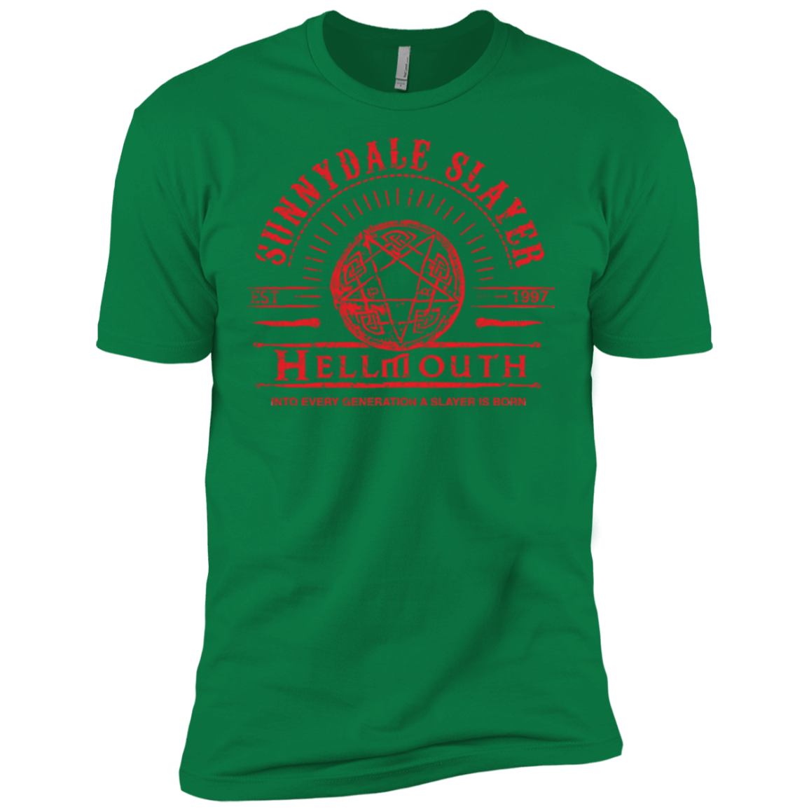 T-Shirts Kelly Green / X-Small Hellmouth Men's Premium T-Shirt