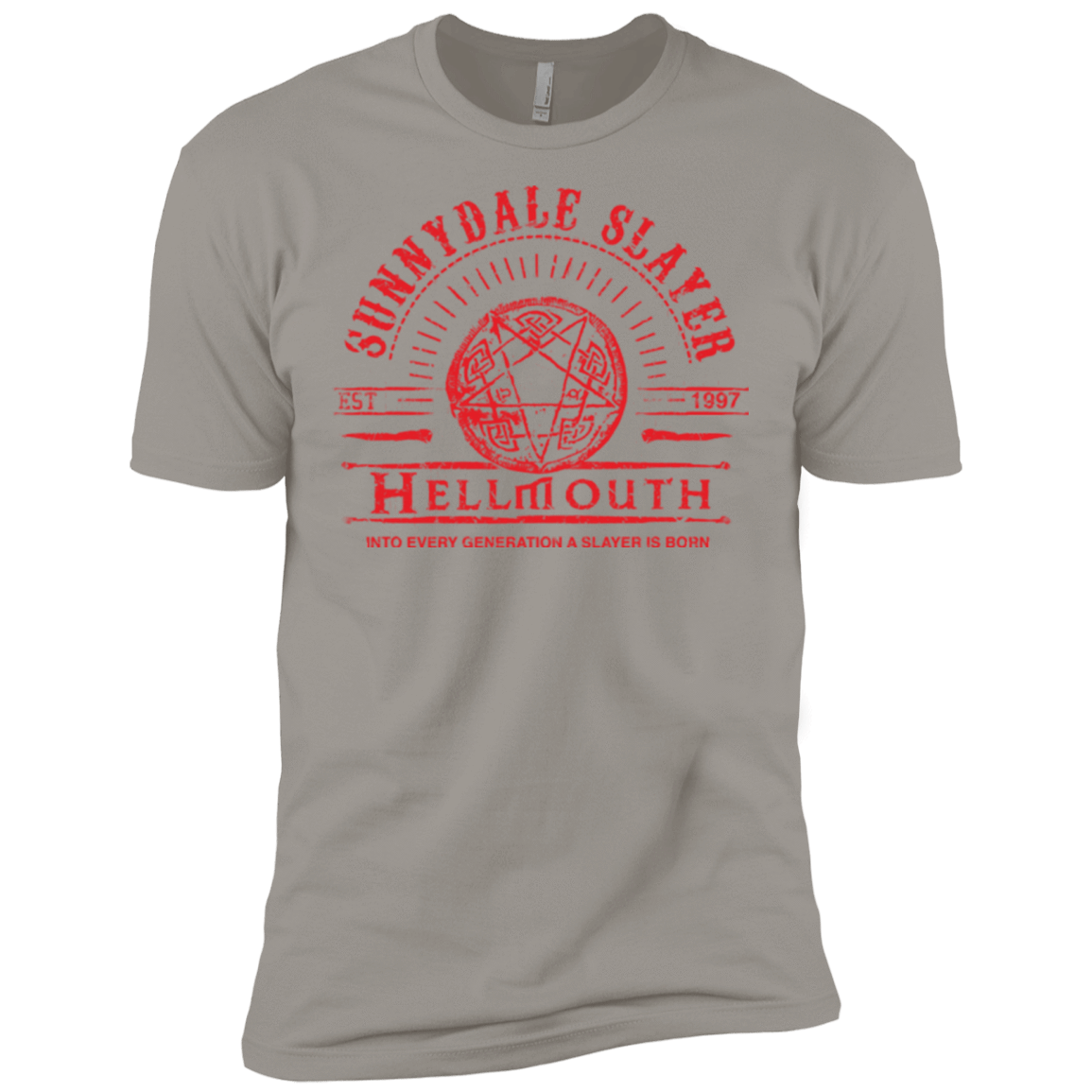 T-Shirts Light Grey / X-Small Hellmouth Men's Premium T-Shirt
