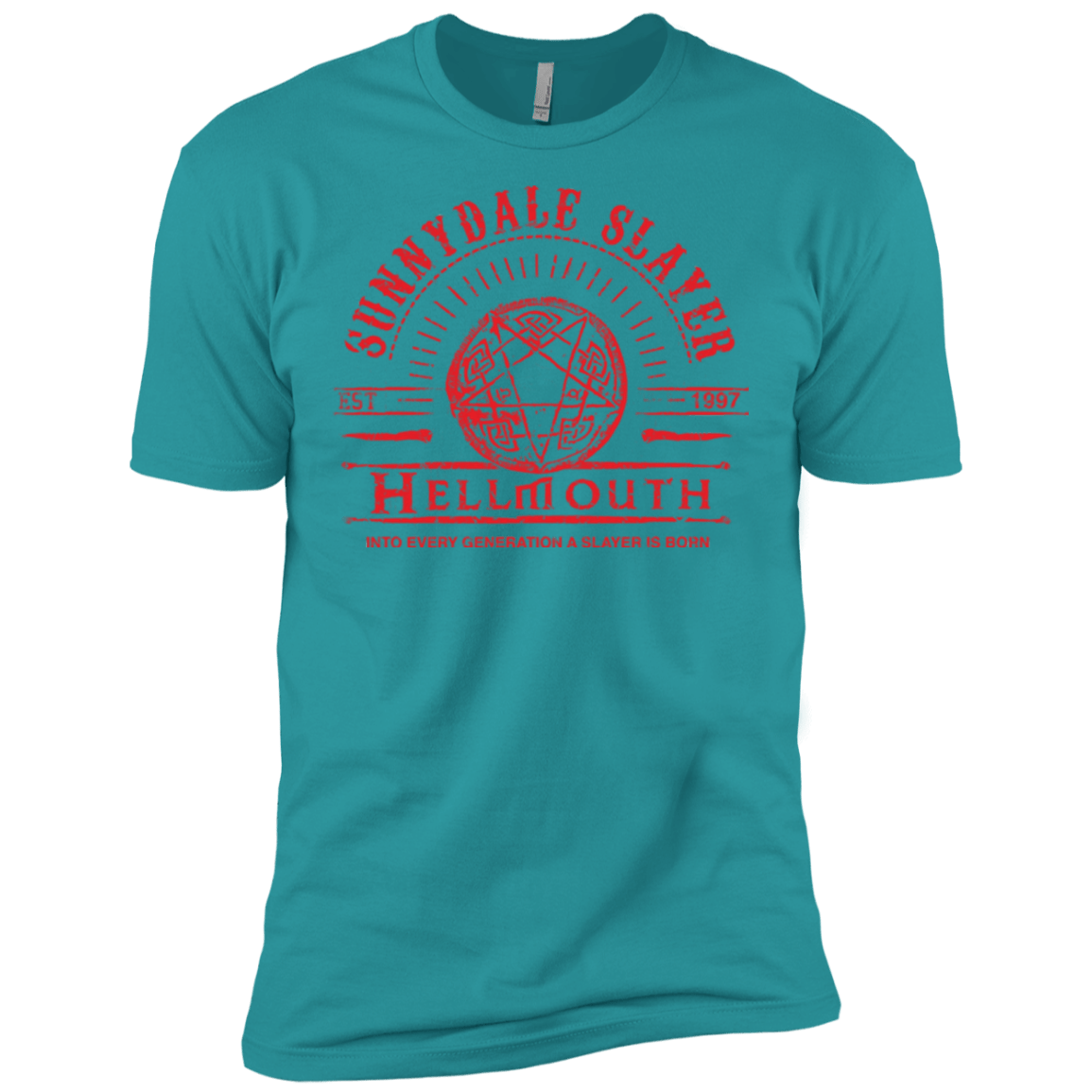 T-Shirts Tahiti Blue / X-Small Hellmouth Men's Premium T-Shirt