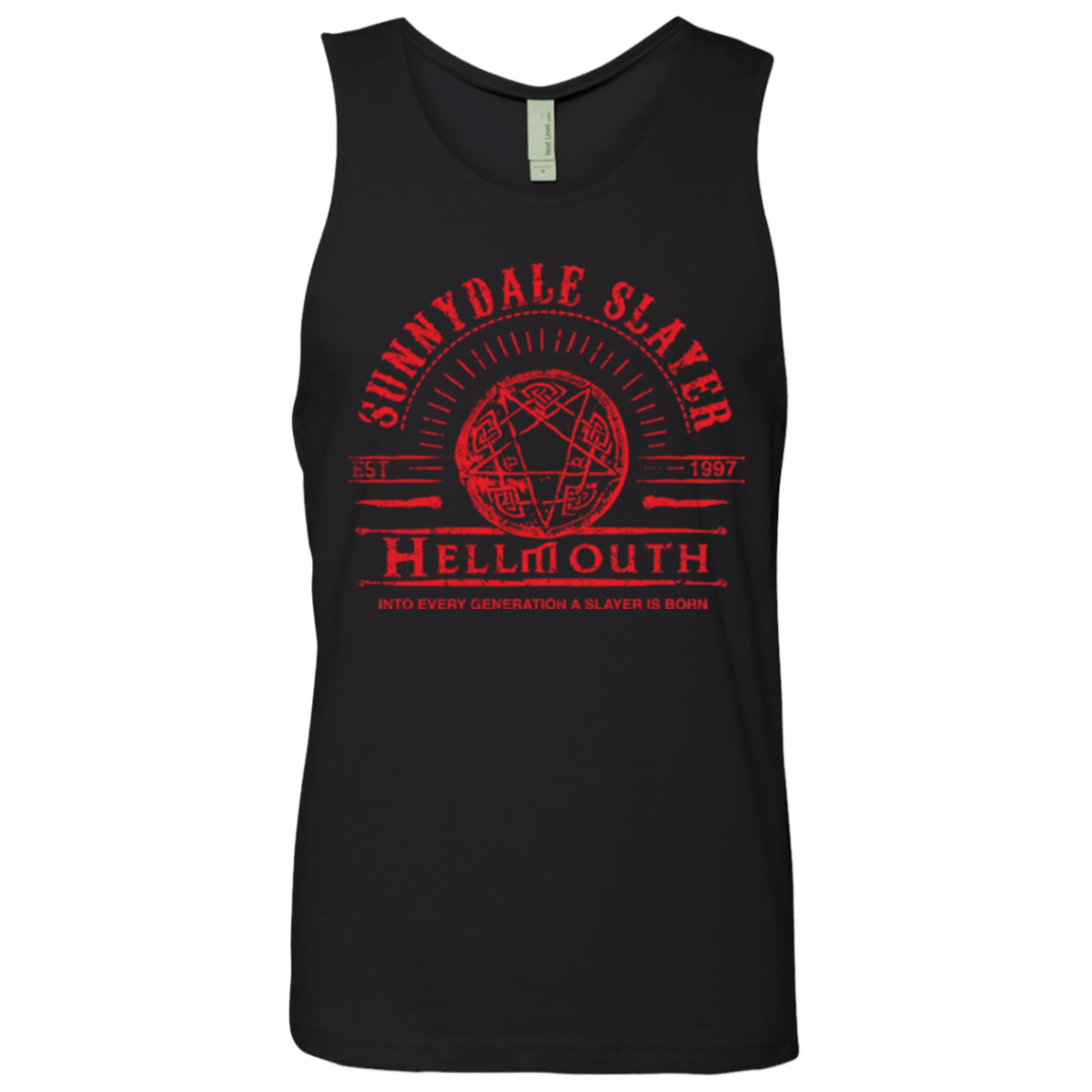 T-Shirts Black / Small Hellmouth Men's Premium Tank Top