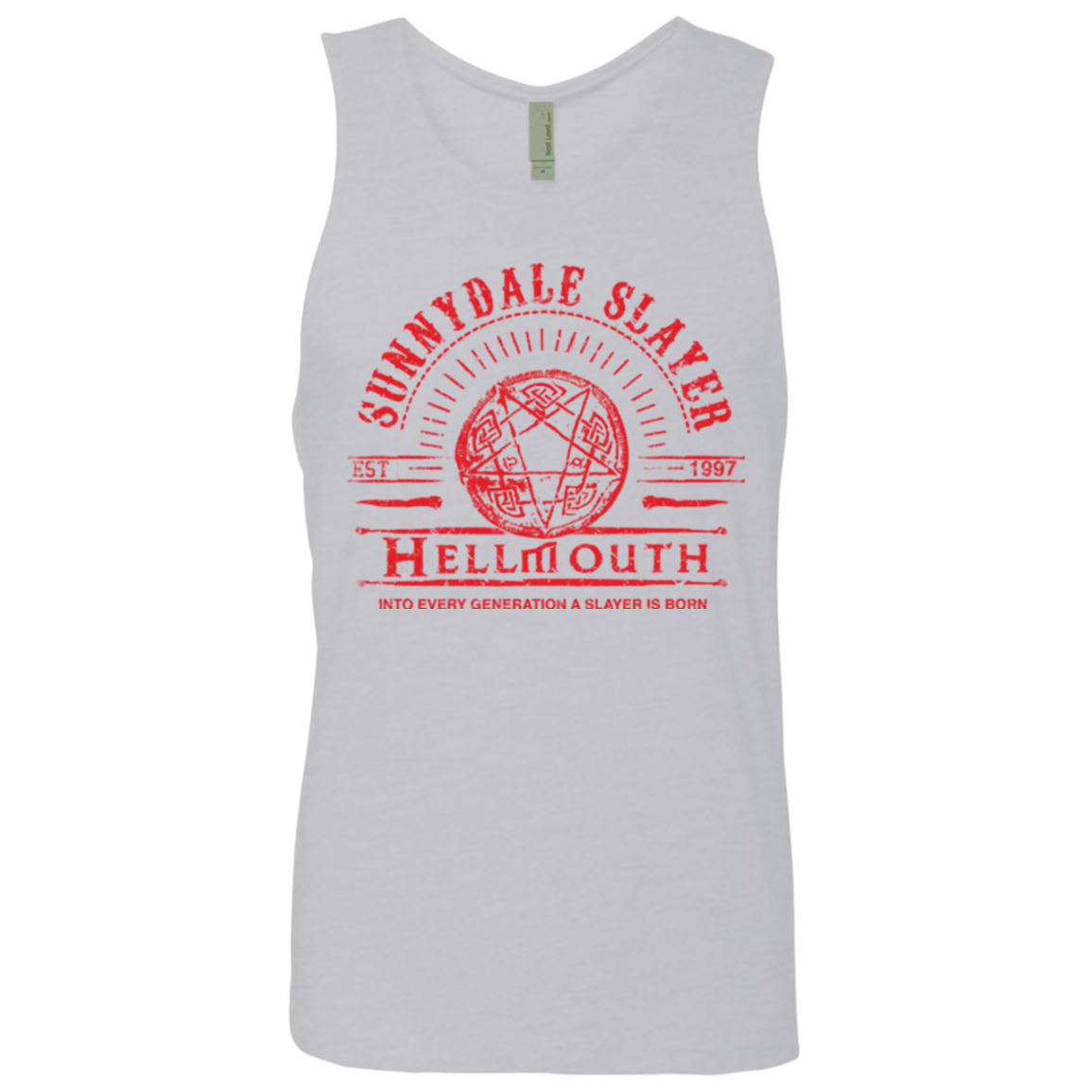 T-Shirts Heather Grey / Small Hellmouth Men's Premium Tank Top