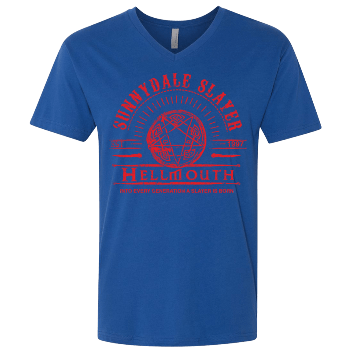 T-Shirts Royal / X-Small Hellmouth Men's Premium V-Neck