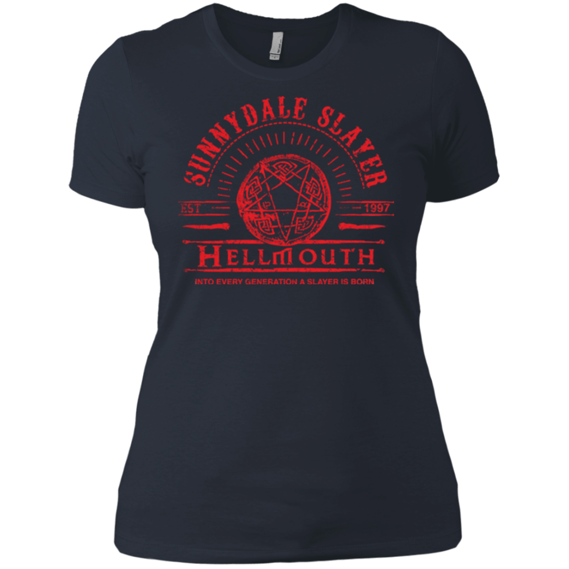 T-Shirts Indigo / X-Small Hellmouth Women's Premium T-Shirt