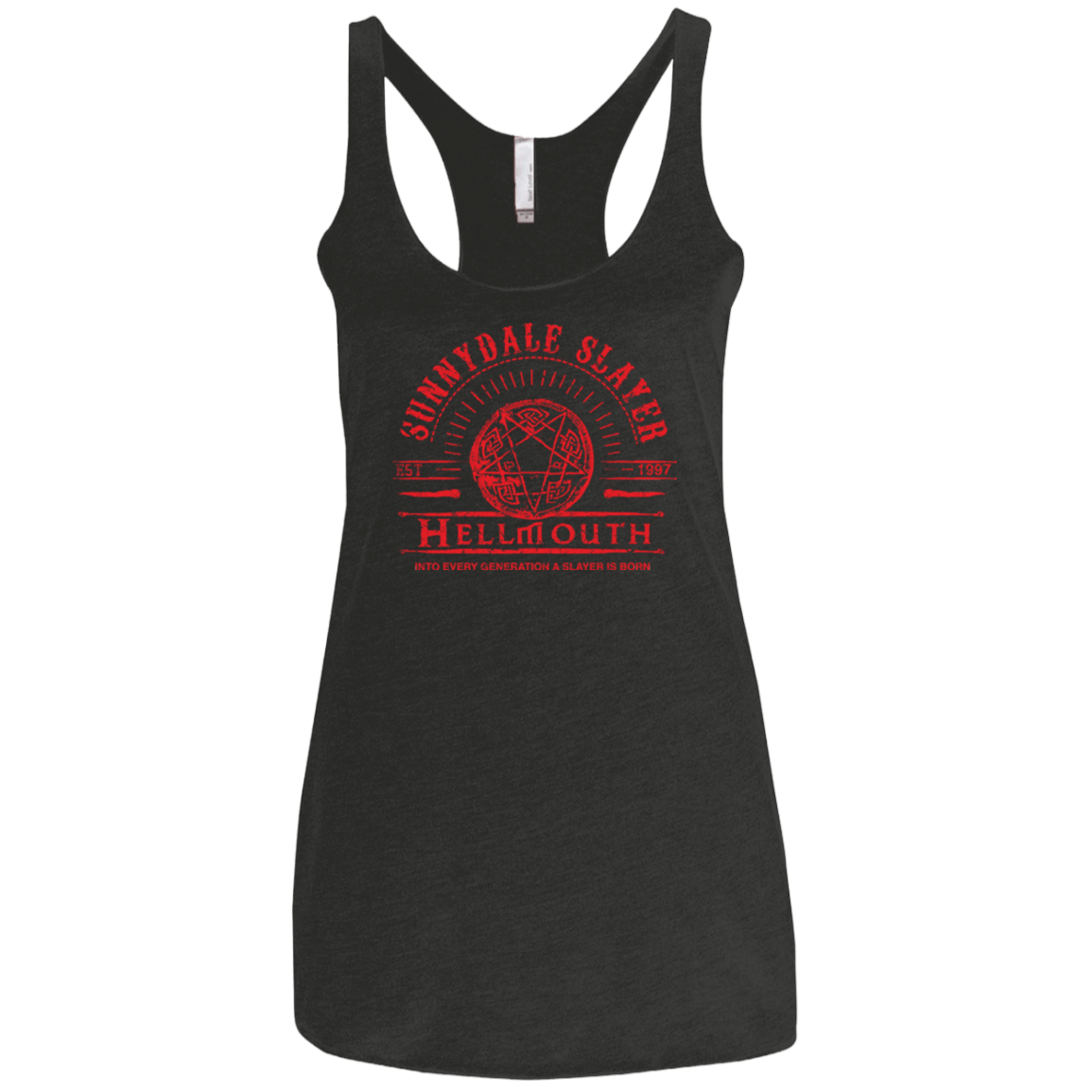 T-Shirts Vintage Black / X-Small Hellmouth Women's Triblend Racerback Tank
